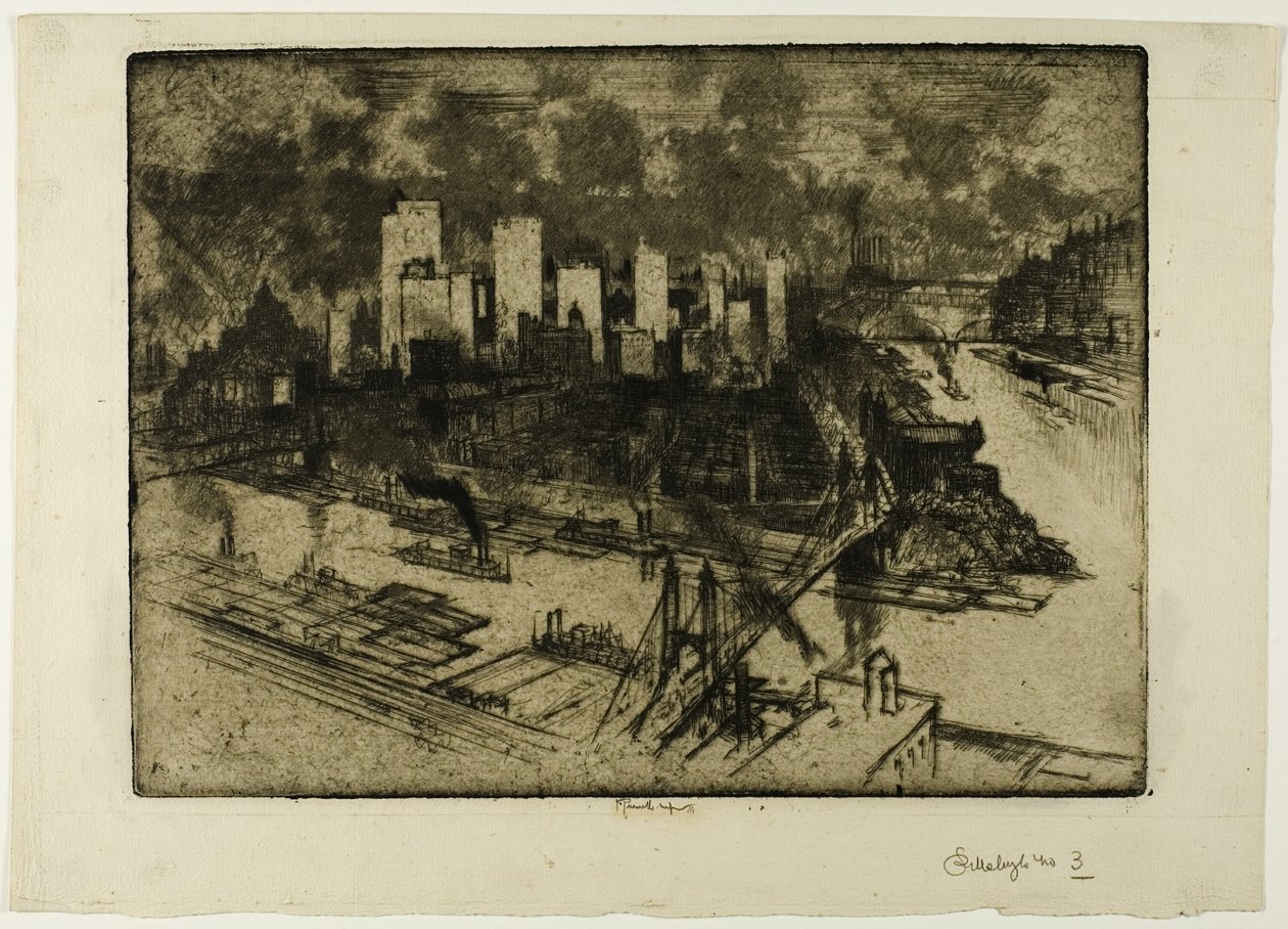 Pittsburgh, No.3 da Joseph Pennell