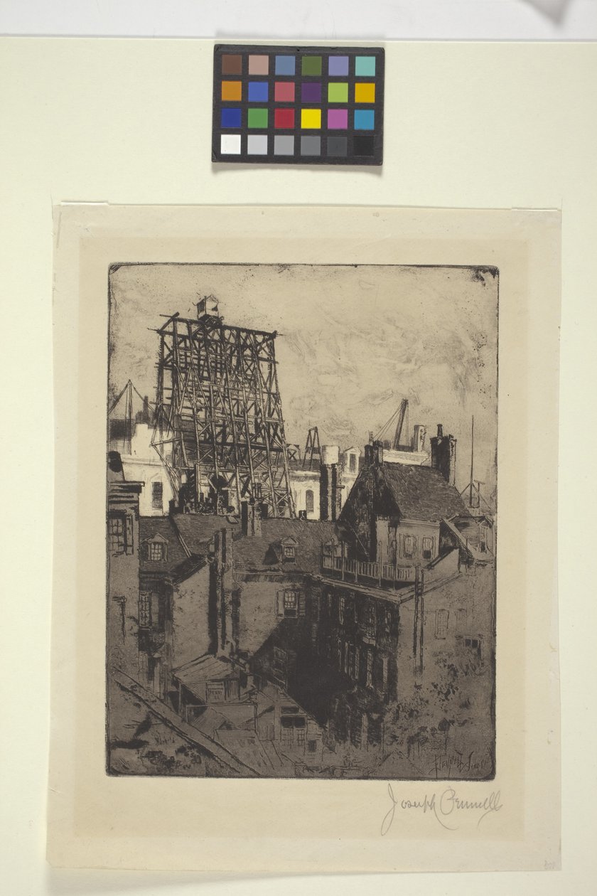 Edifici pubblici, Filadelfia da Joseph Pennell