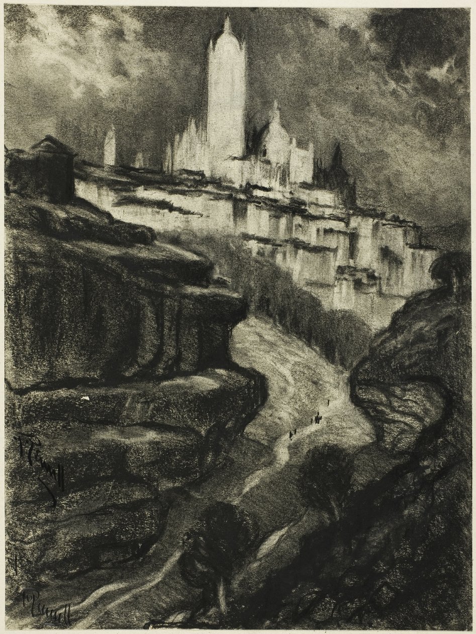Segovia da Joseph Pennell