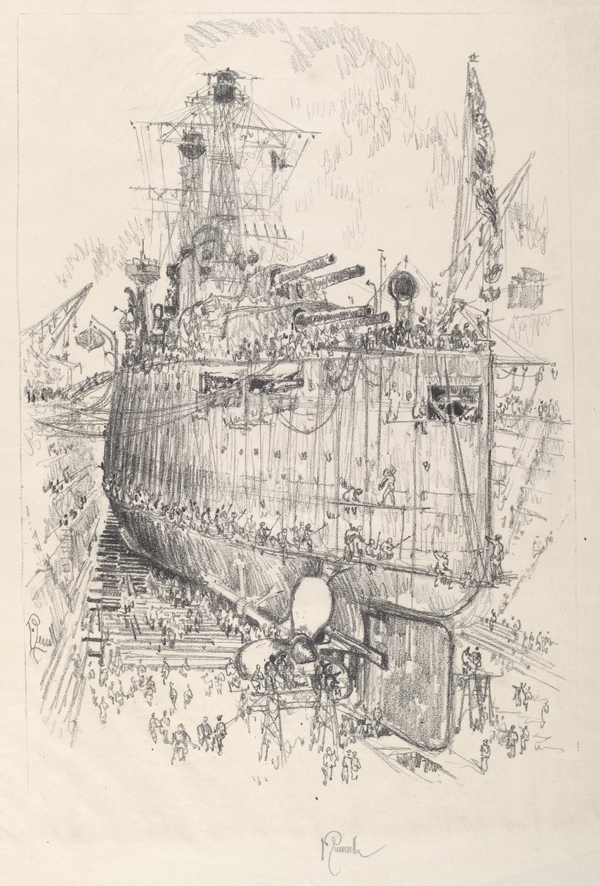 Le formiche, 1917 da Joseph Pennell