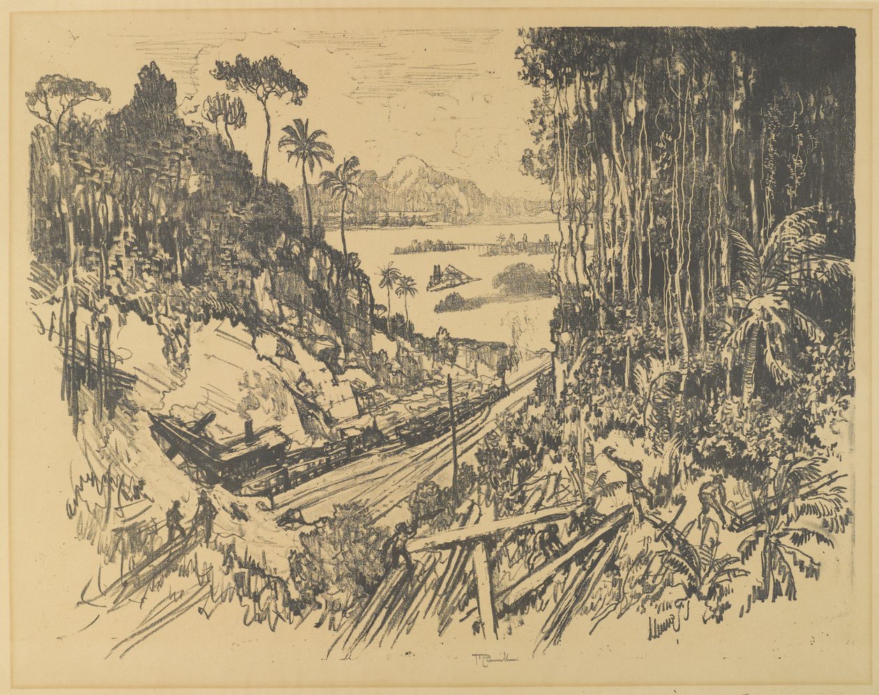 La giungla, 1912 da Joseph Pennell