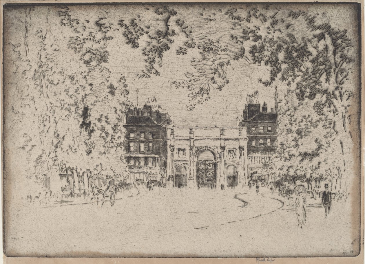 Il Marble Arch da Joseph Pennell