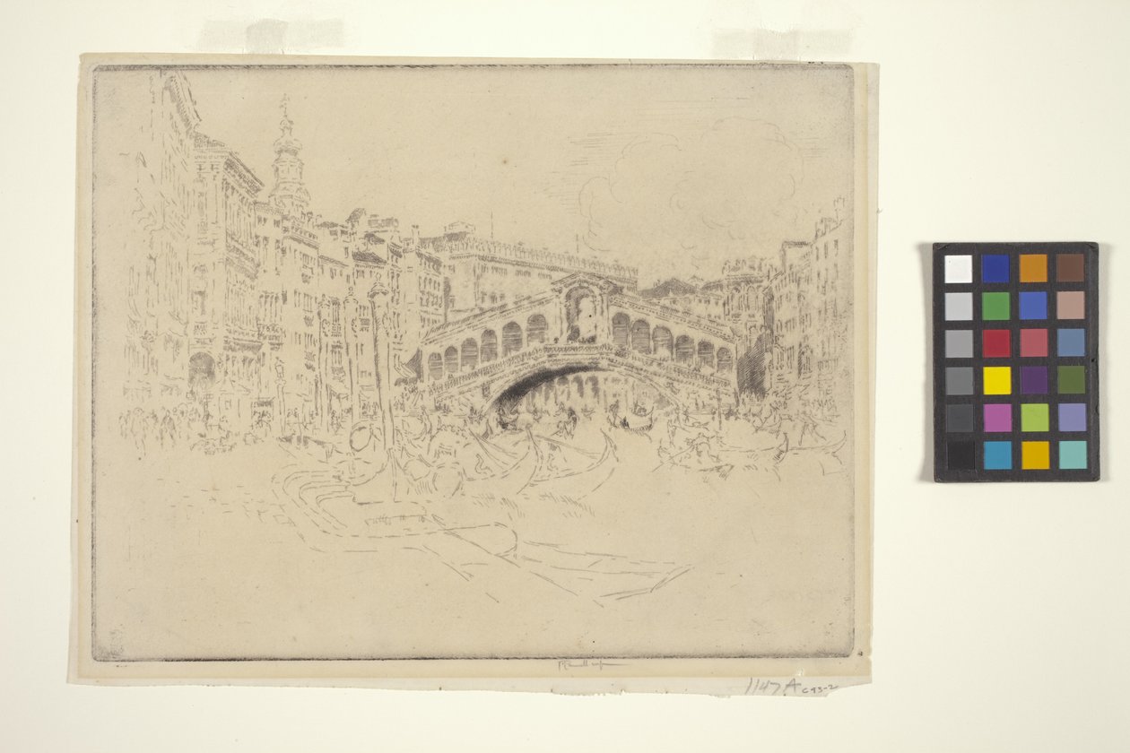 Il Rialto, Venezia da Joseph Pennell