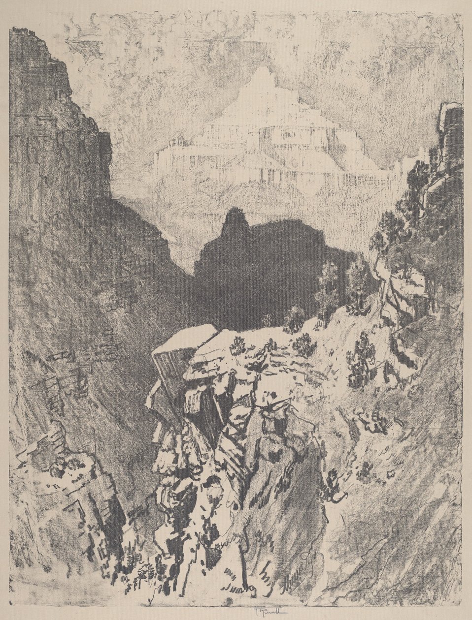 Il tempio da Joseph Pennell