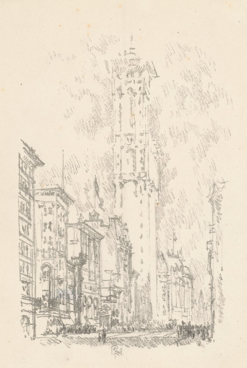 Edificio del Times da Joseph Pennell