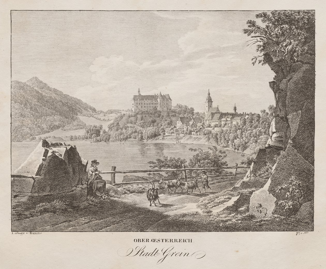 Alta Austria, Città di Grein da Joseph Roettiers