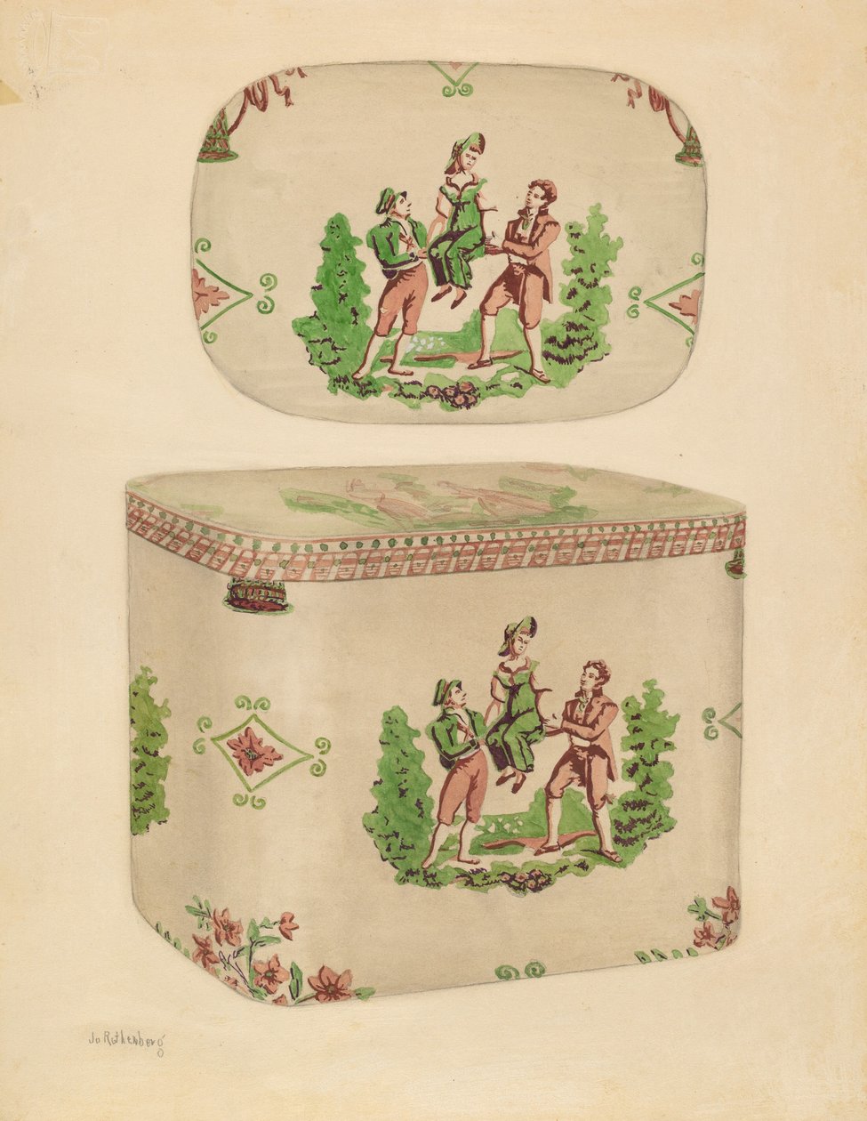 Scatola da Cappello, c. 1937 da Joseph Rothenberg