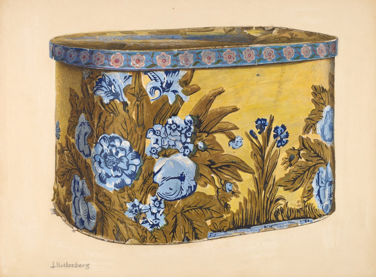 Scatola per cappelli da Joseph Rothenberg