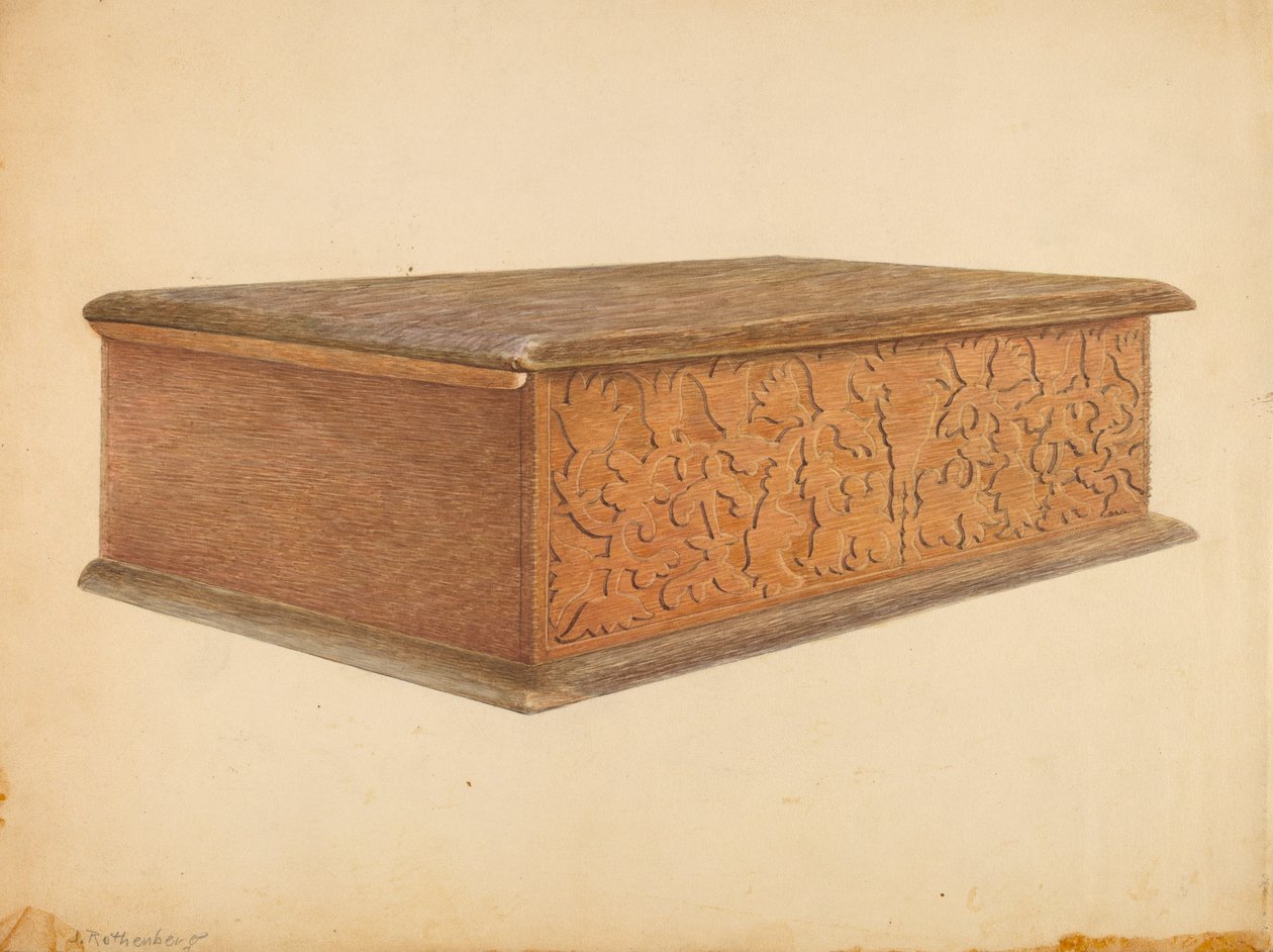 Scatola da scrivania da Joseph Rothenberg
