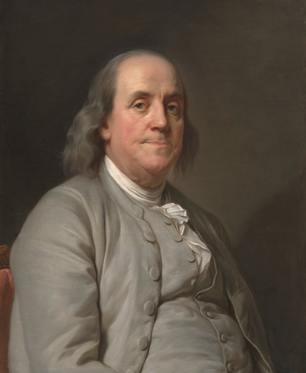 Benjamin Franklin, c. 1785 da Joseph Siffred Duplessis