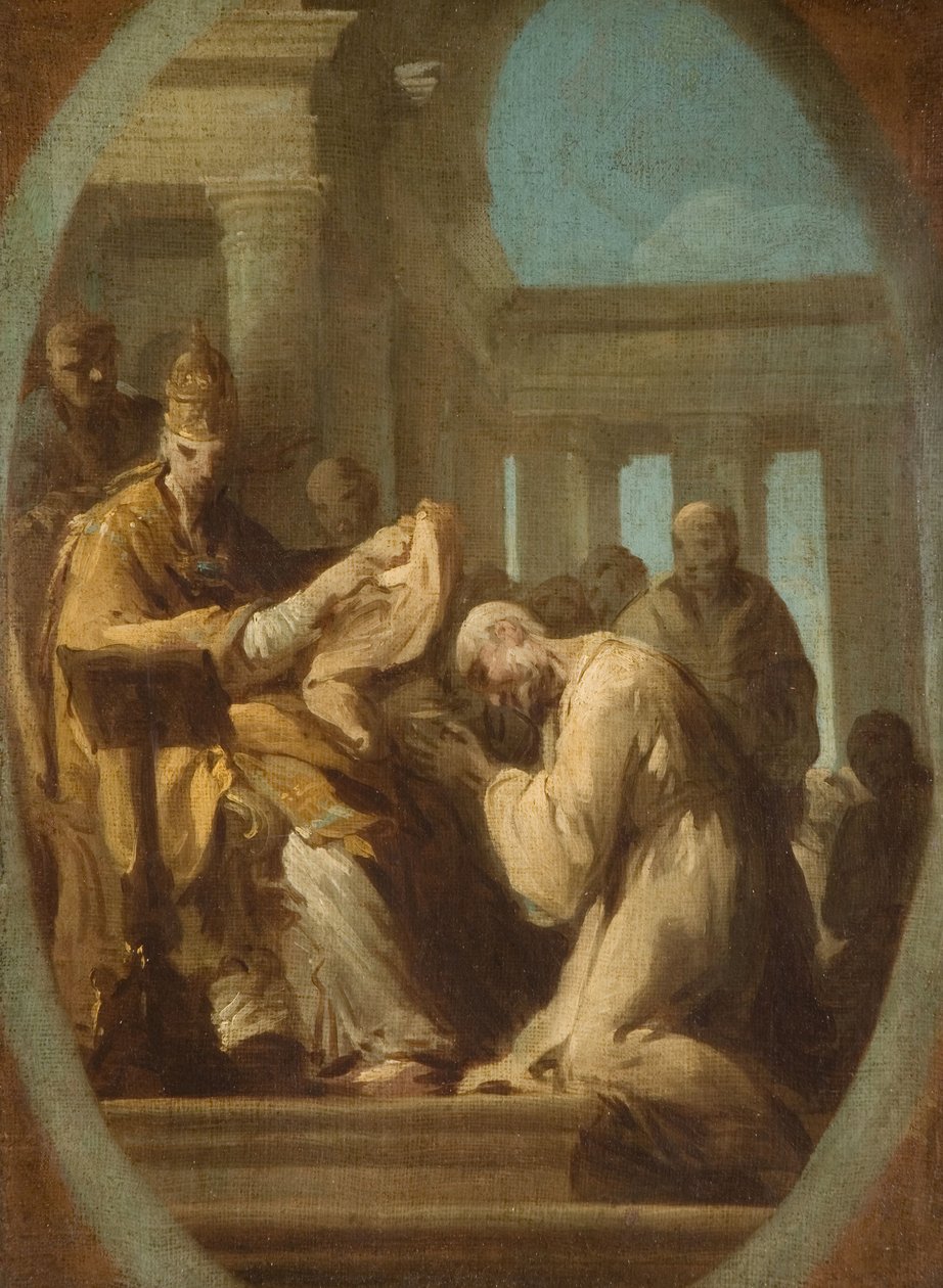 Cerimonia Papale Non Identificata da Joseph Siffred Duplessis