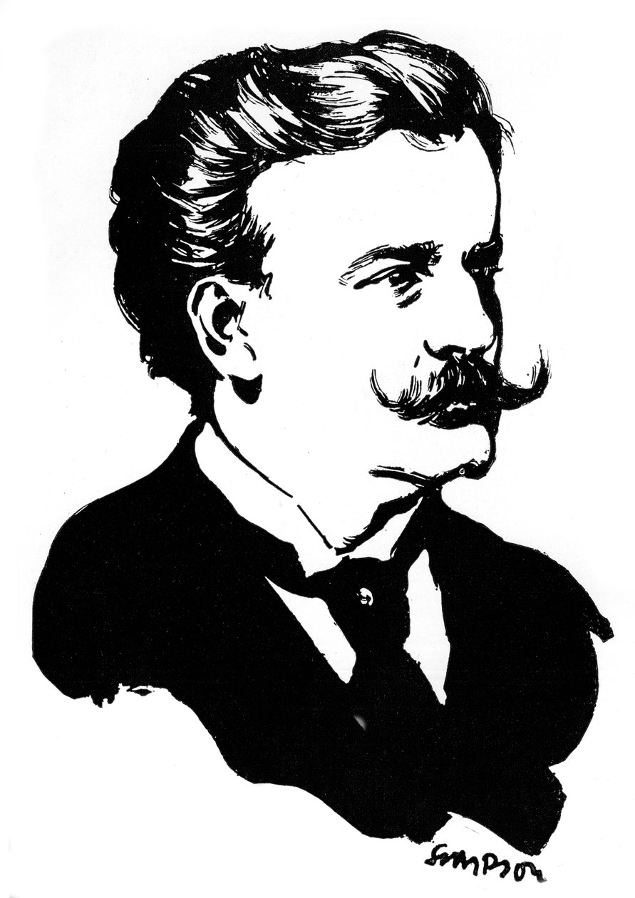 Moriz Rosenthal, pianista polacco-americano, 1912 da Joseph Simpson