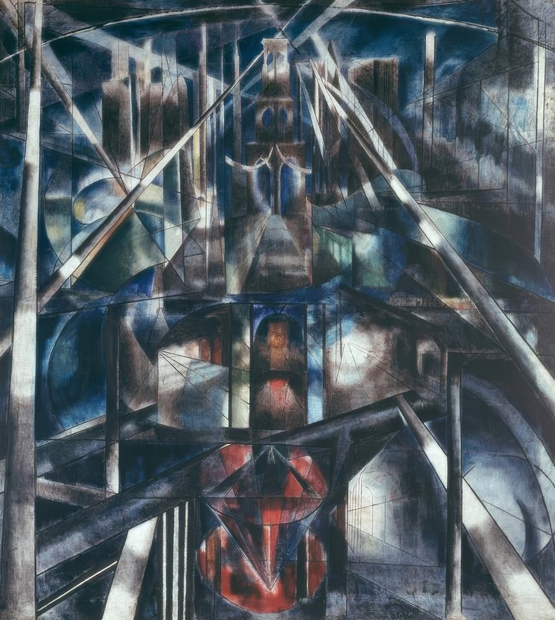 Ponte di Brooklyn da Joseph Stella