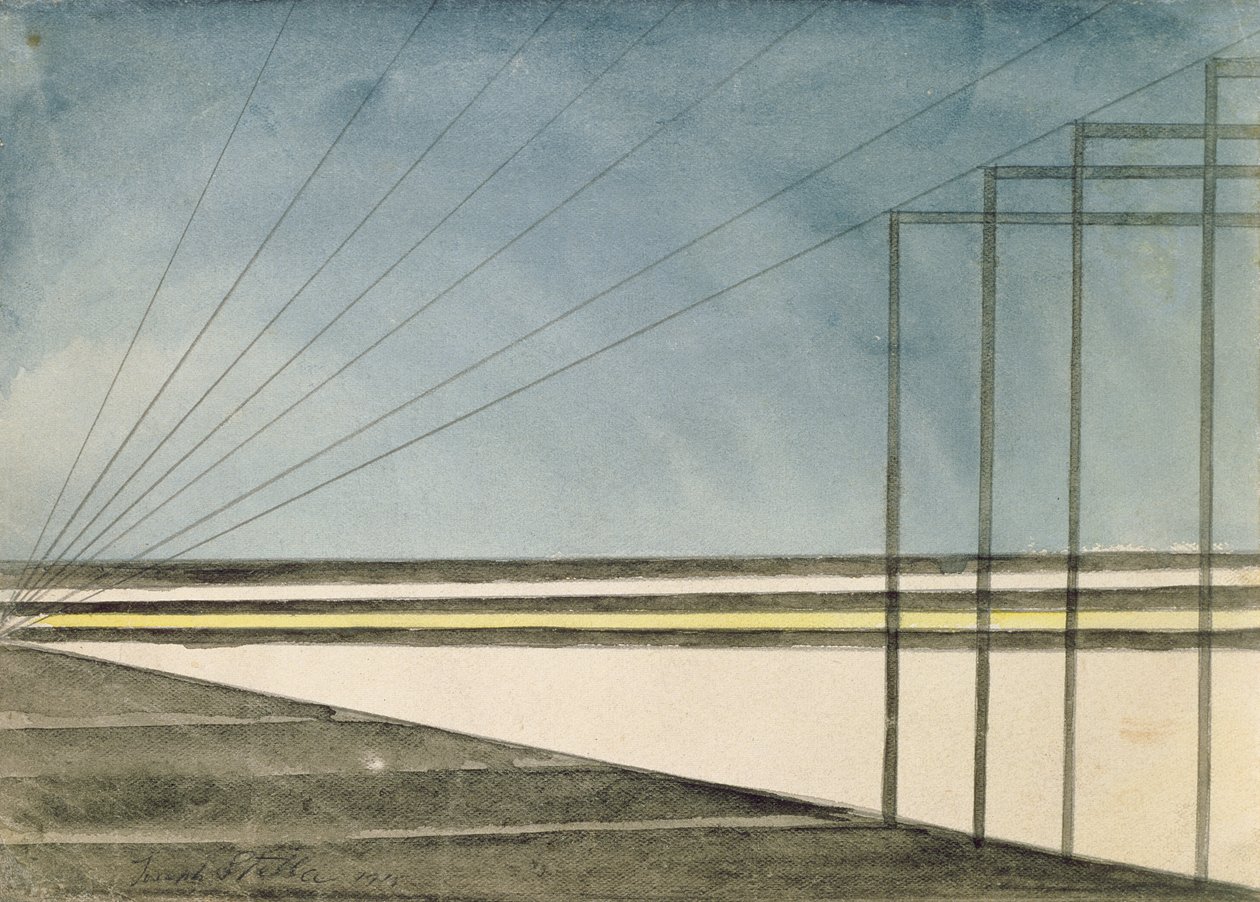 Pali del telegrafo da Joseph Stella
