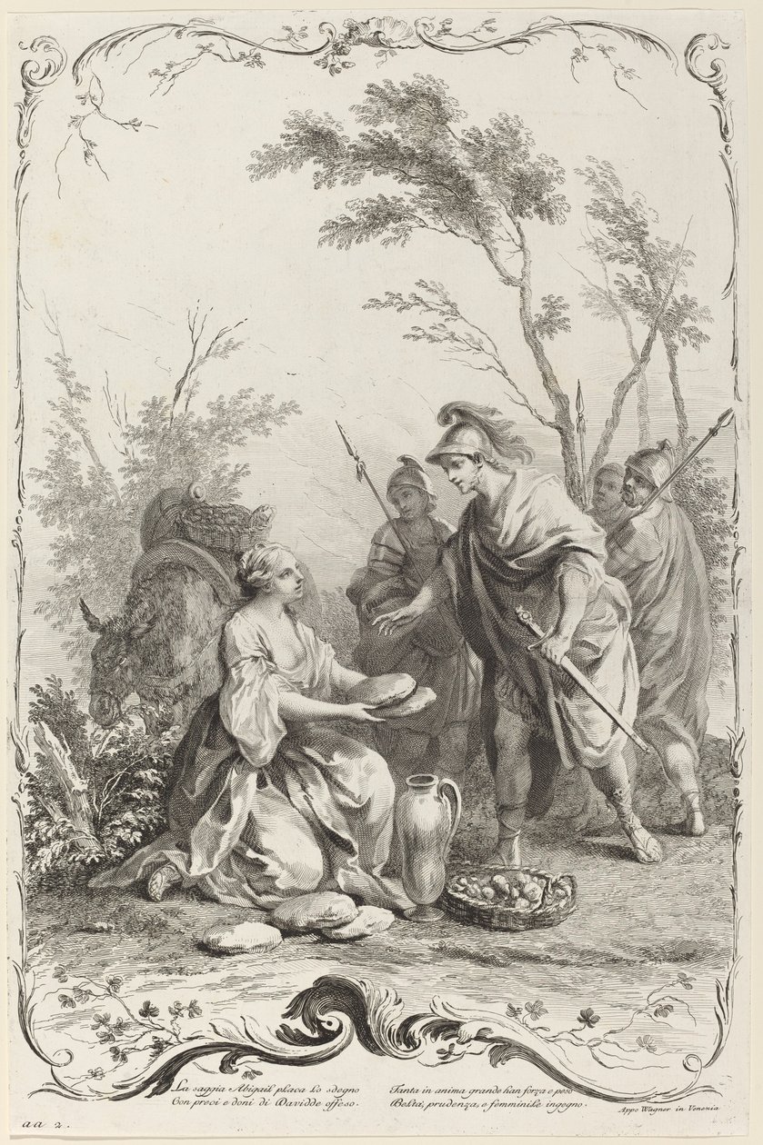 Davide e Abigail da Joseph Wagner