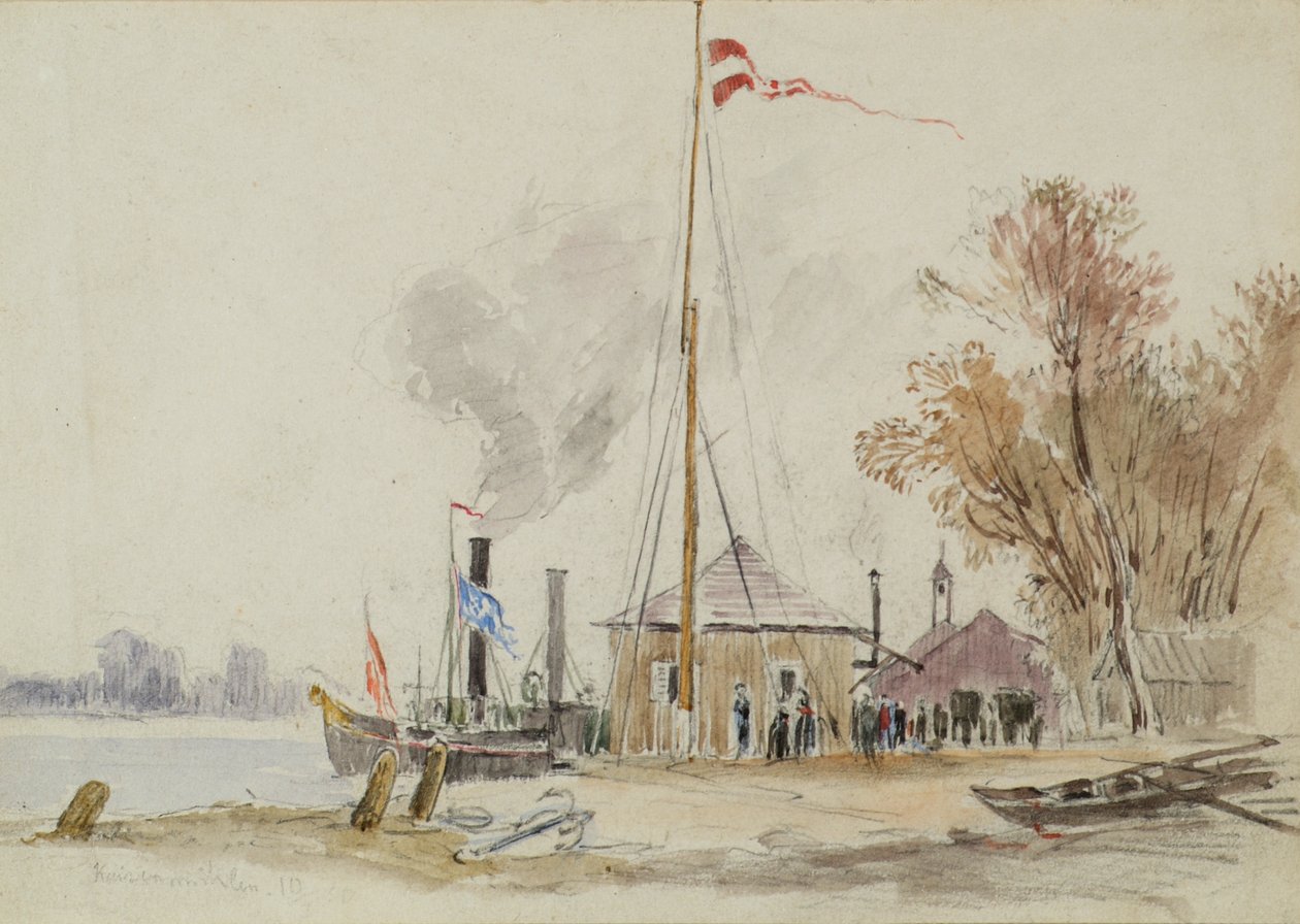 Presso i Kaisermühlen a Vienna da Joseph Werner