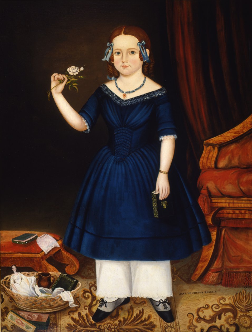 Jane Henrietta Russell, 1844 da Joseph Whiting Stock