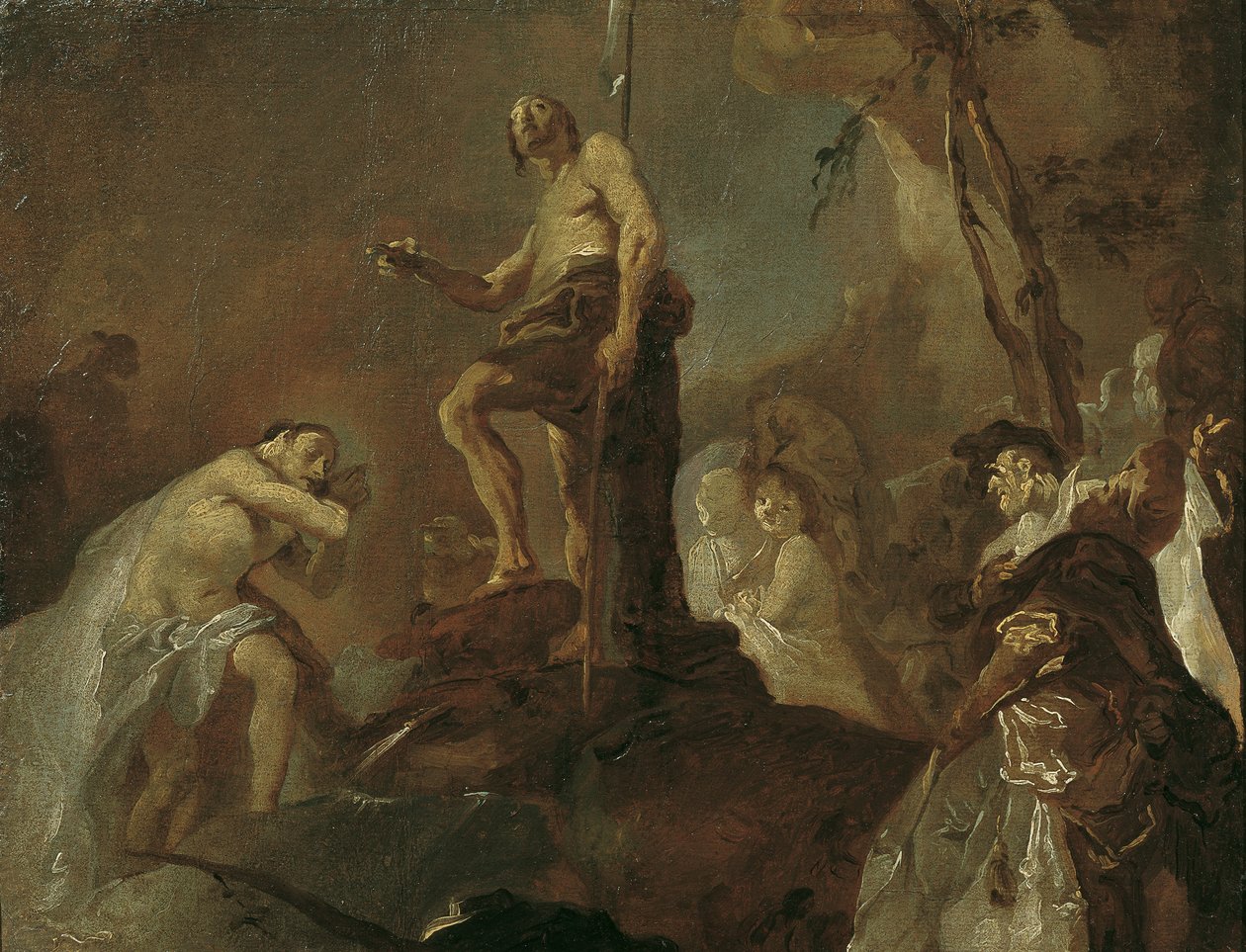 Il battesimo di Cristo da Joseph Winterhalder d. J.