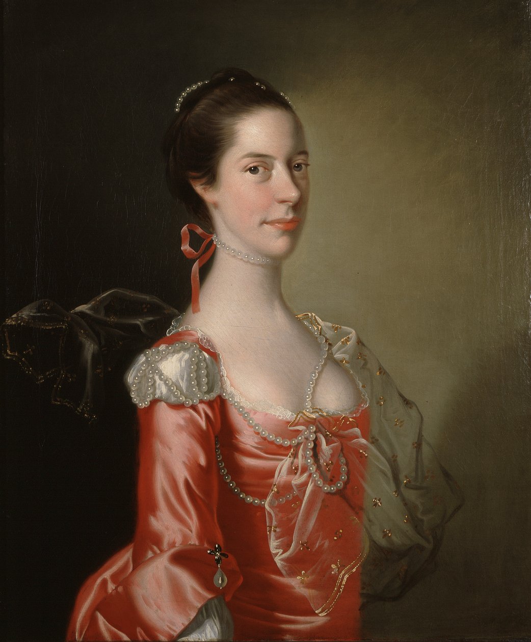 Ritratto di una signora da Joseph Wright of Derby