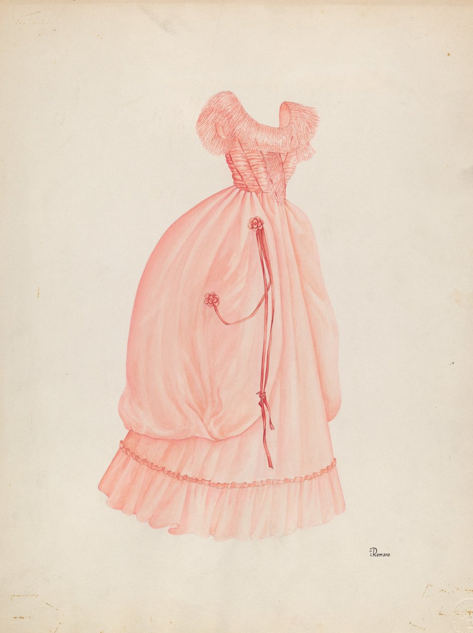 Vestito, c. 1940 da Josephine C. Romano
