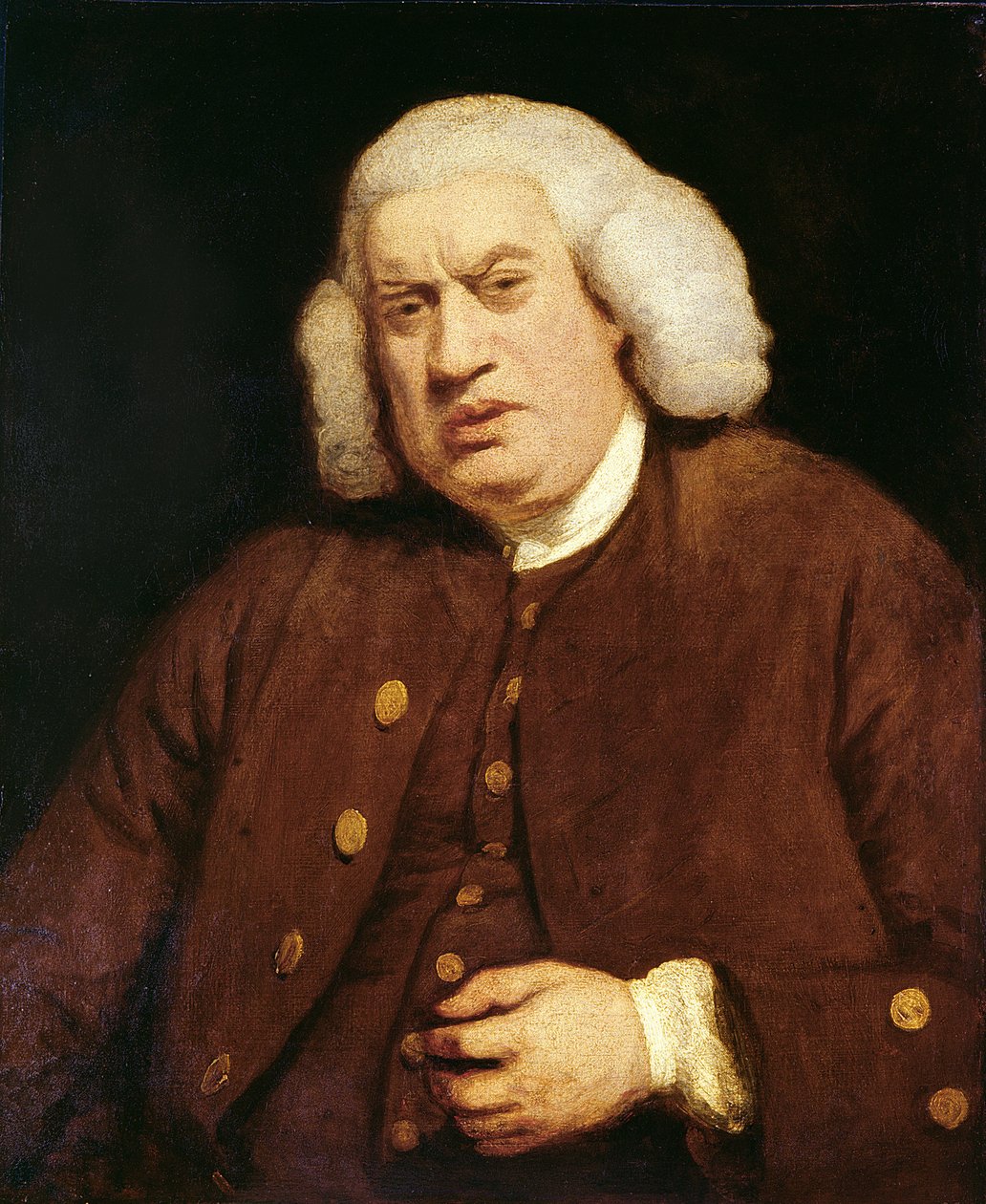 Ritratto del Dr. Samuel Johnson (1709-84) da Joshua Reynolds