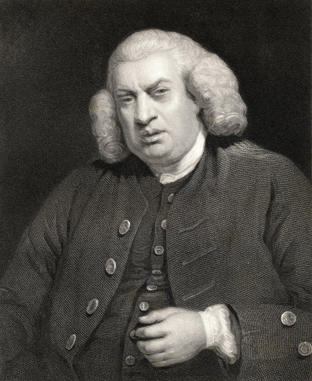 Ritratto del Dr. Samuel Johnson (1709-84) da Joshua Reynolds