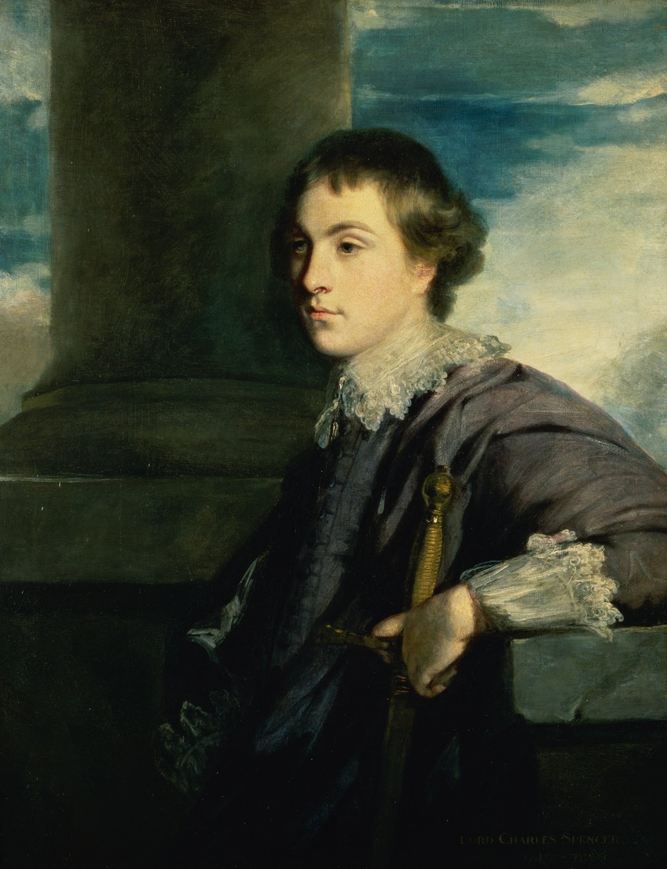 Ritratto di John Charles Spencer, Lord Althorp da Joshua Reynolds