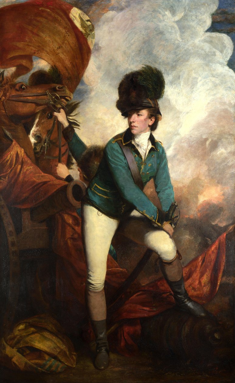 Ritratto di Sir Banastre Tarleton (1754-1833) da Joshua Reynolds