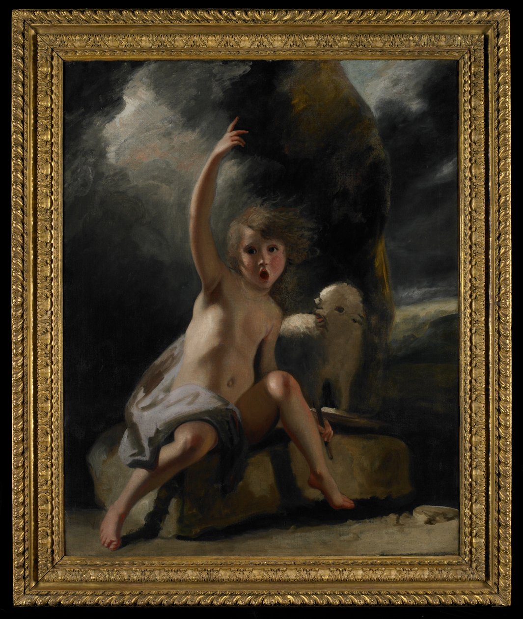 Il bambino Battista nel deserto da Joshua Reynolds