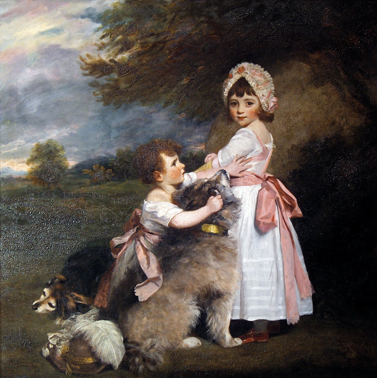 Il marchese di Granby e Lady Elizabeth Manners, da bambini da Joshua Reynolds