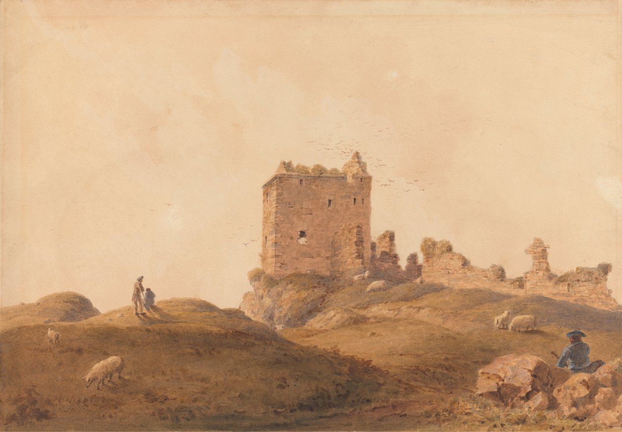 Castello di Tarbert da Joshua Cristall
