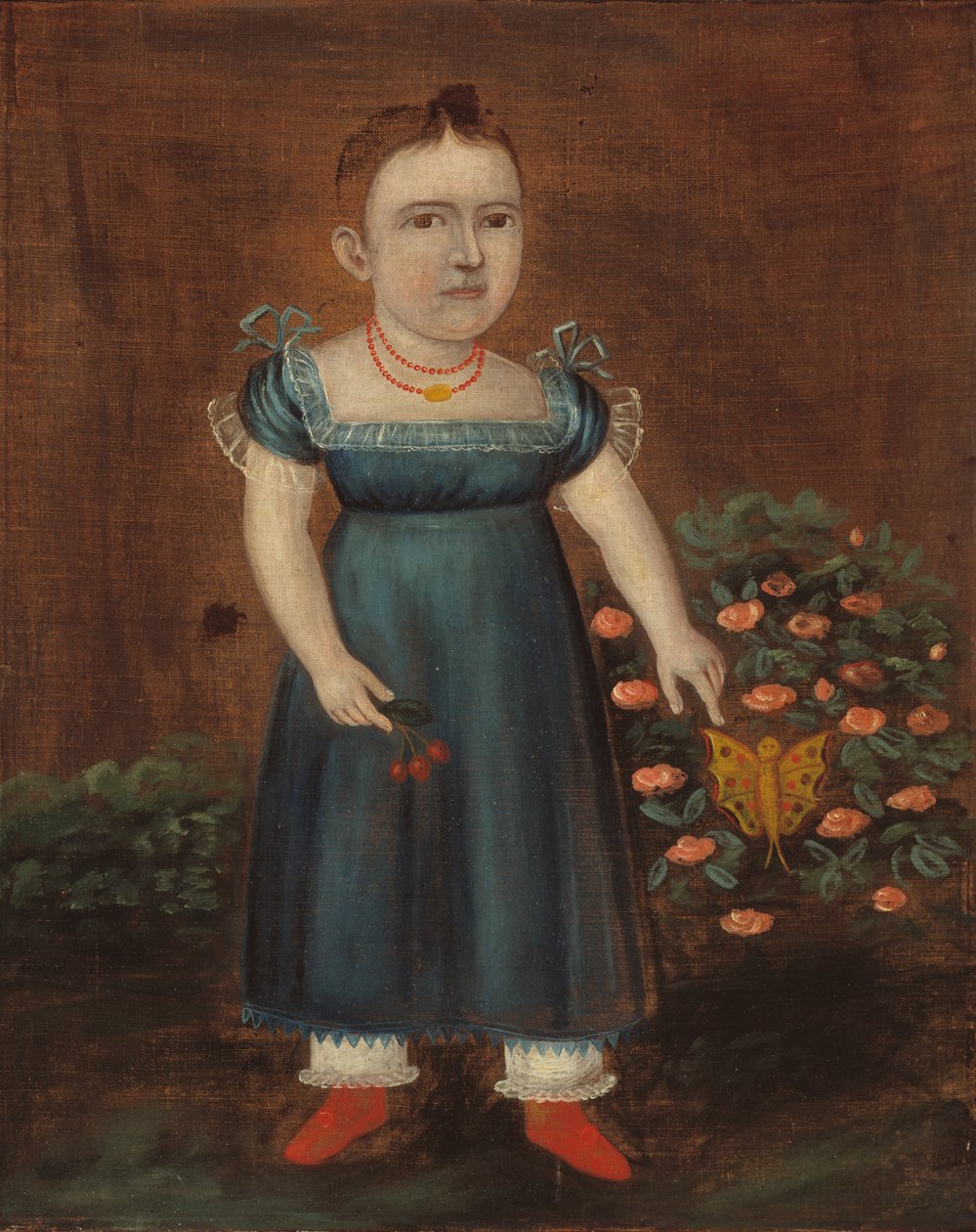 Ritratto di Adelia Ellender (ca. 1803-1805) da Joshua Johnson