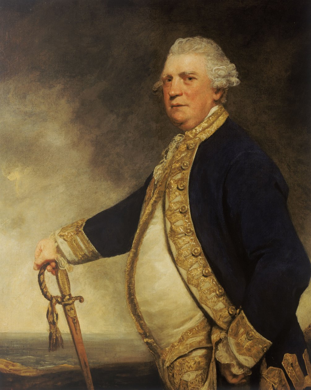 Ammiraglio Augustus Keppel (1725-1786) da Joshua Reynolds