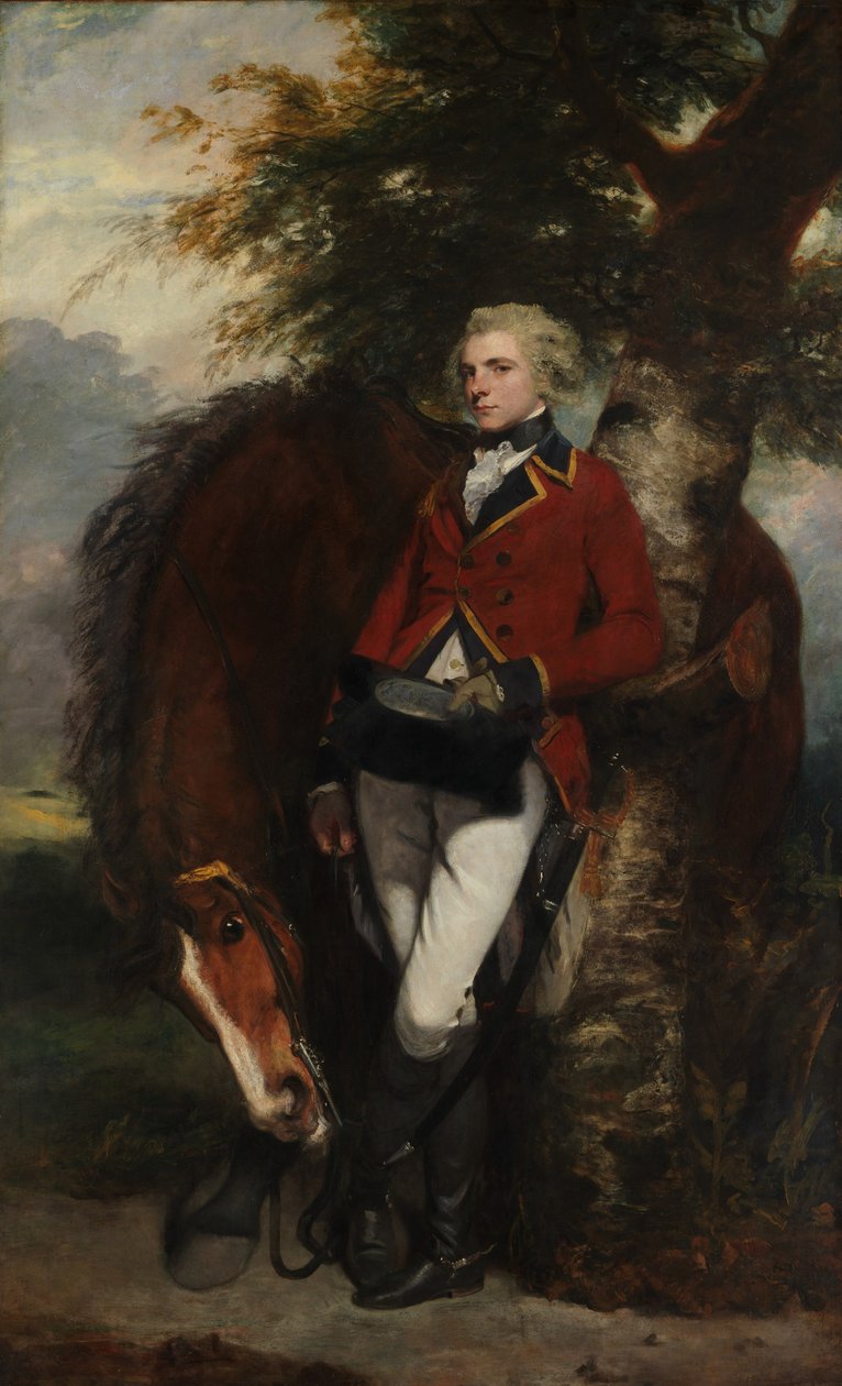 Capitano George K.H.Coussmaker, 1782 da Joshua Reynolds