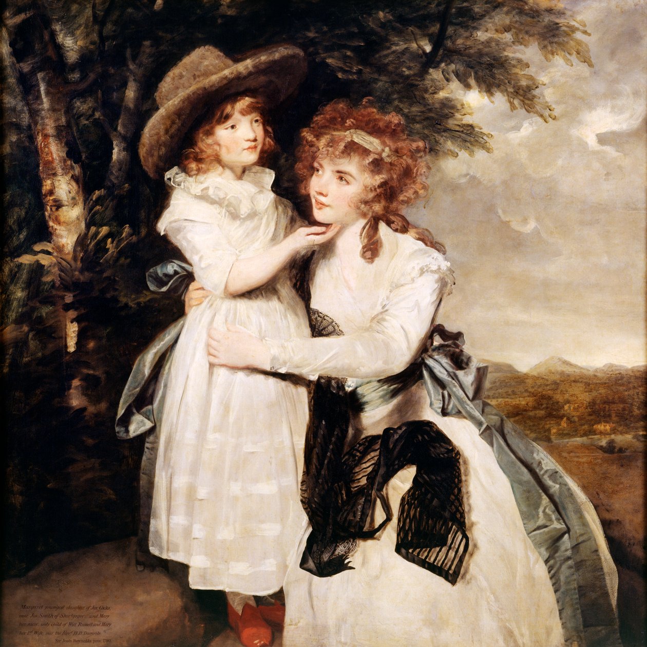 Miss Cocks e sua nipote da Joshua Reynolds