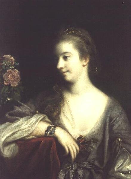 Signora Dominic Angelo, c.1759 da Joshua Reynolds