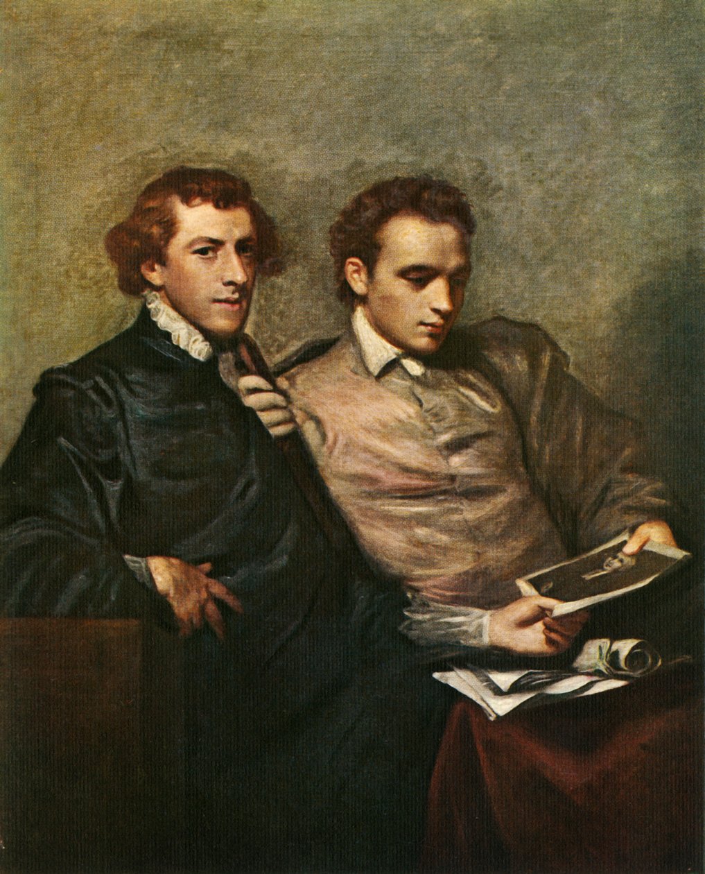 Ritratto di due gentiluomini, c1778, c1912 da Joshua Reynolds