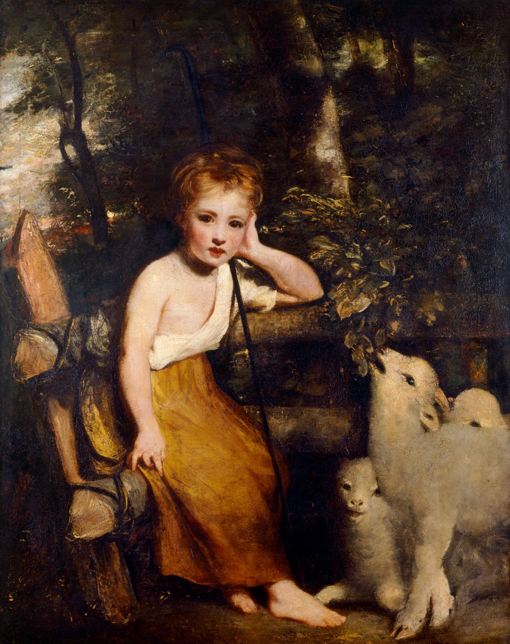 La giovane pastorella da Joshua Reynolds