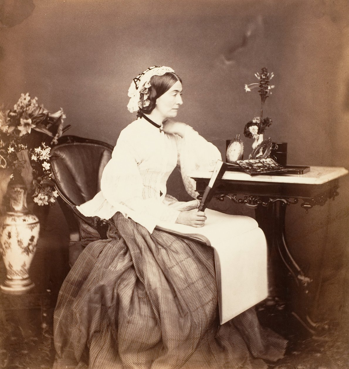 La Contessa Canning, Calcutta, 1861 da Josiah Rowe