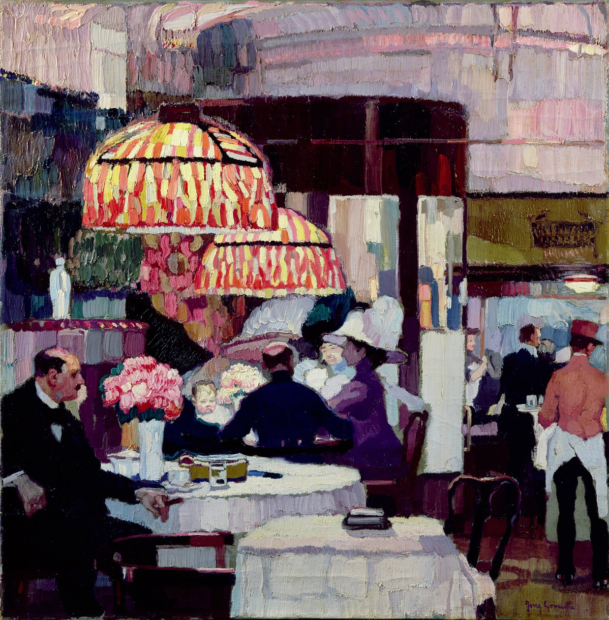 Scena al Caffè da Josse Goossens