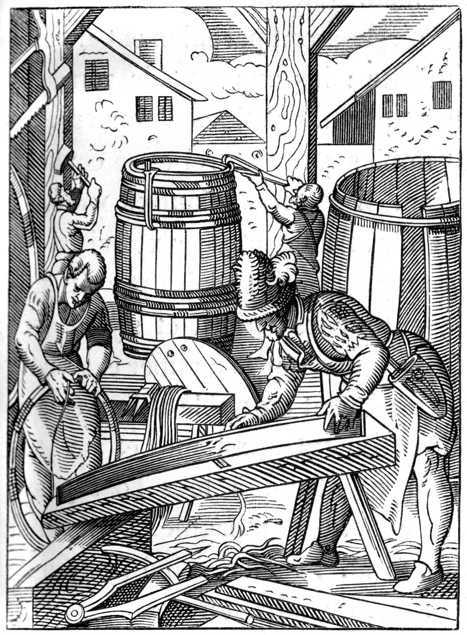 Cooper, 16° secolo, 1849 da Jost Amman