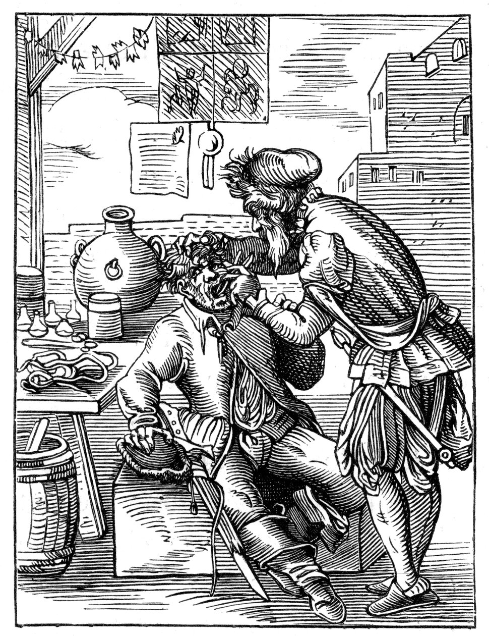Dentista, XVI secolo 1849 da Jost Amman