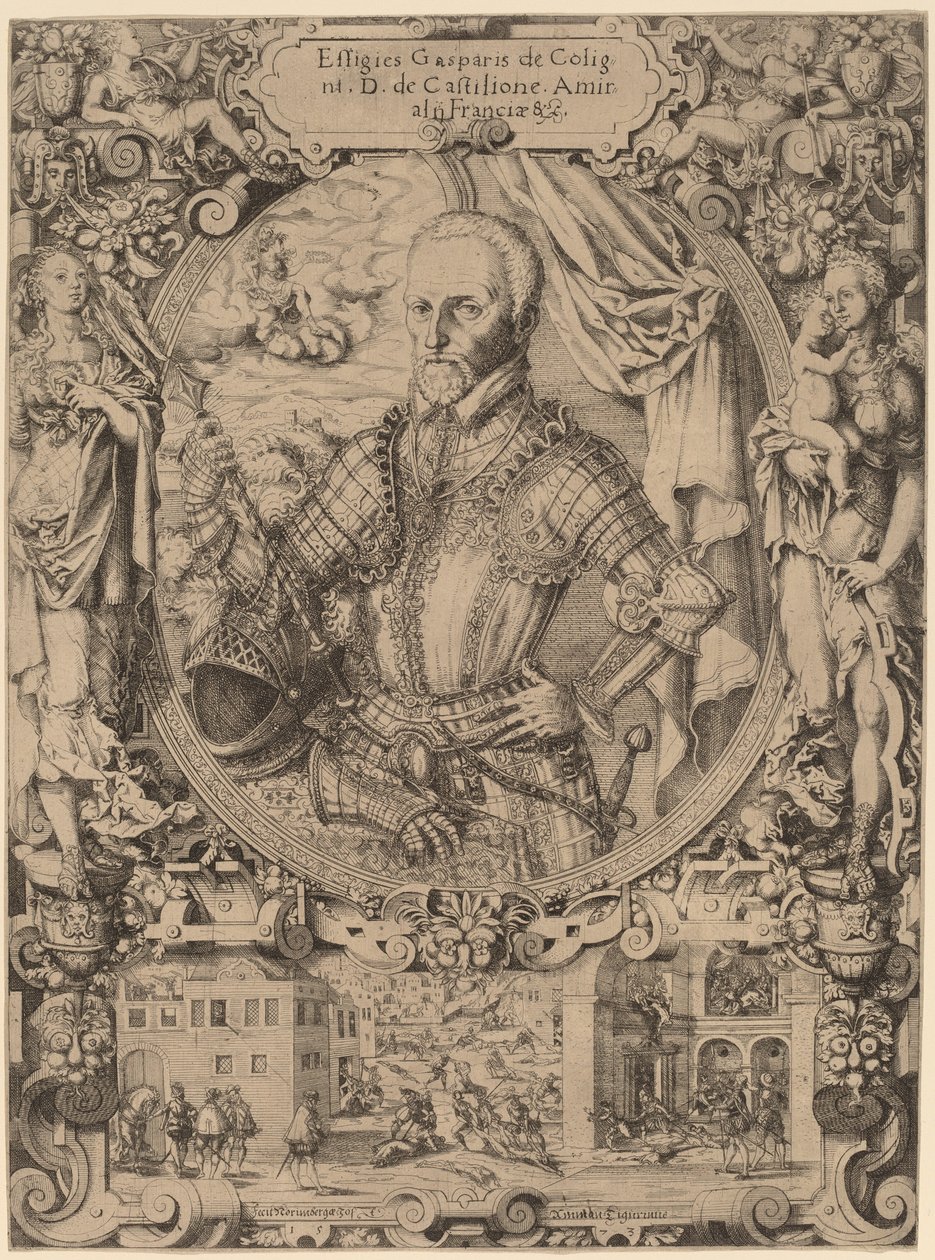 Gaspar de Coligny da Jost Amman