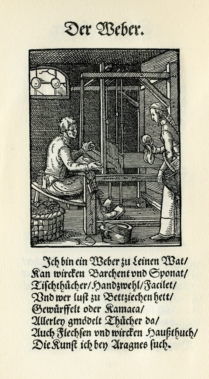 Tessitore da Jost Amman