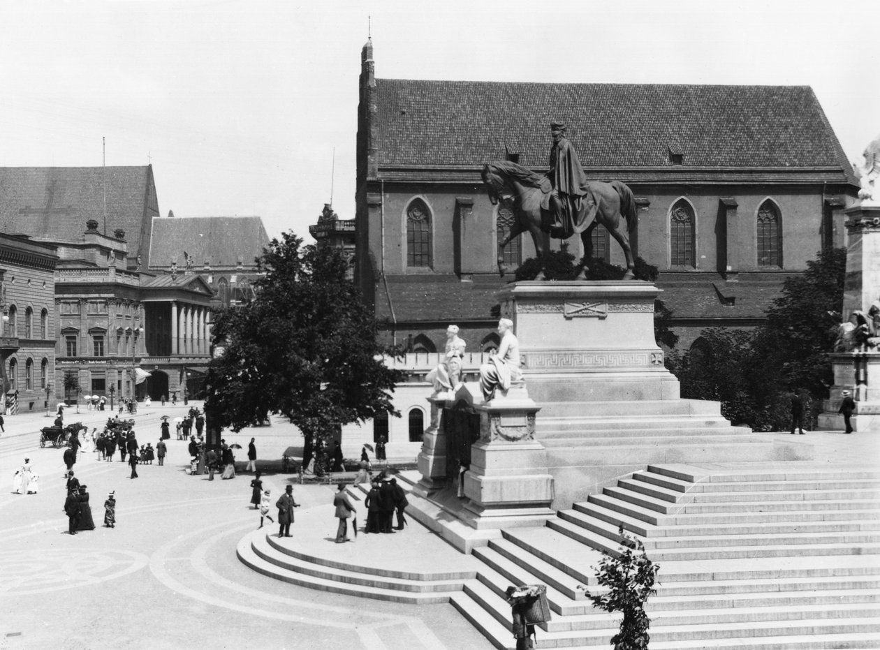 Veduta di Schweidnitz, Breslavia (oggi Wroclaw) Polonia, c.1910 da Jousset
