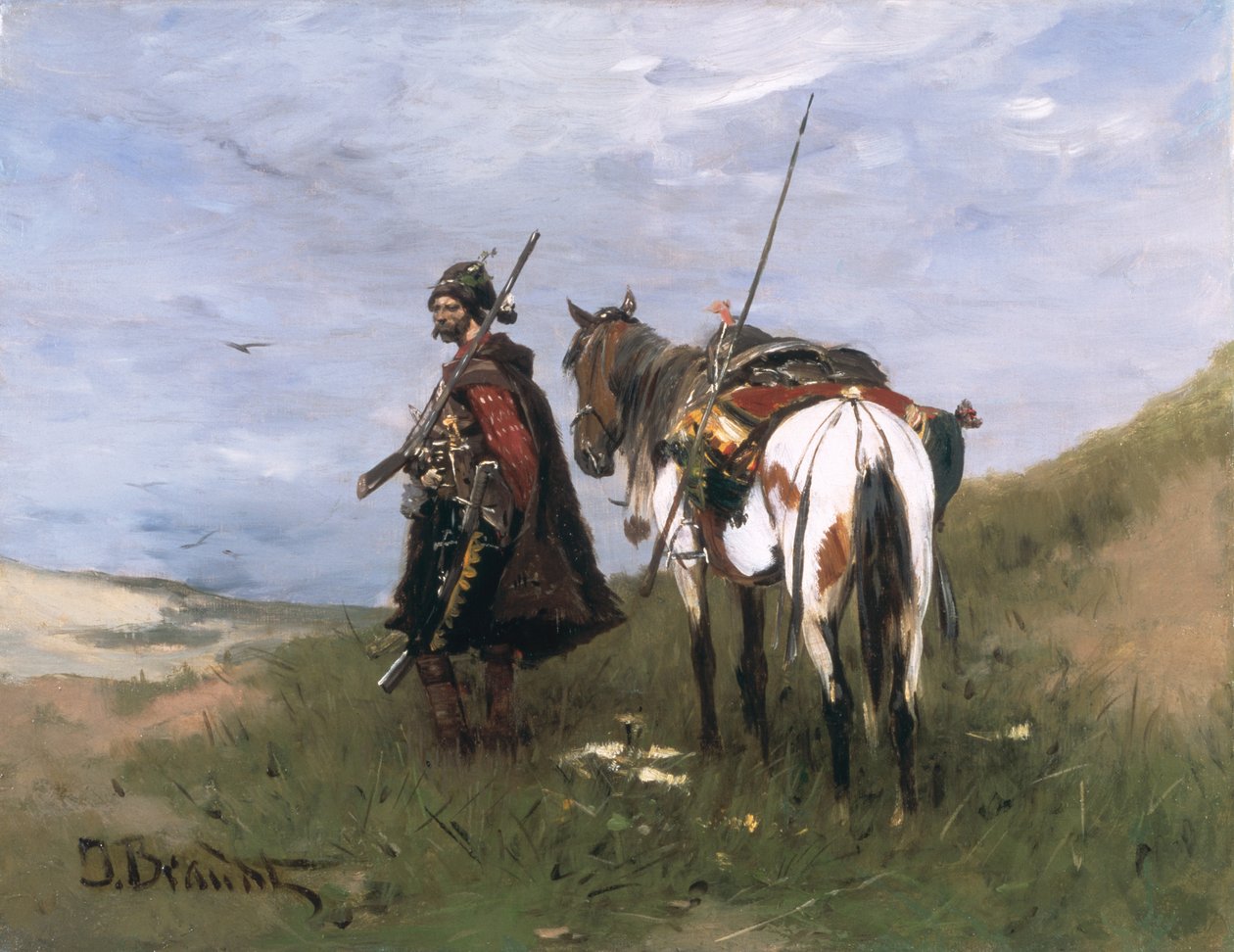 Nei campi selvaggi, c.1900 da Jozef Brandt