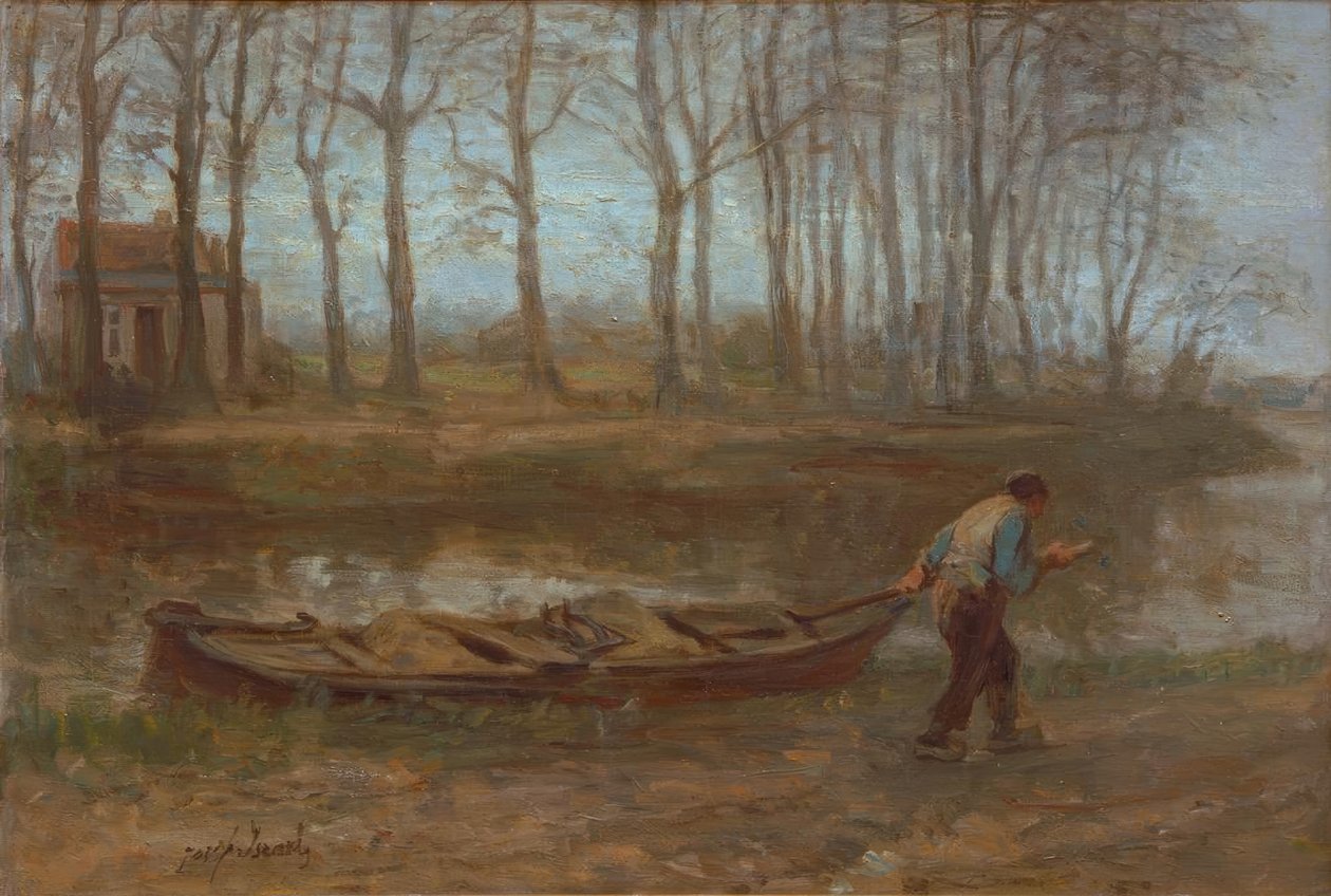 La chiatta di sabbia da Jozef Israëls