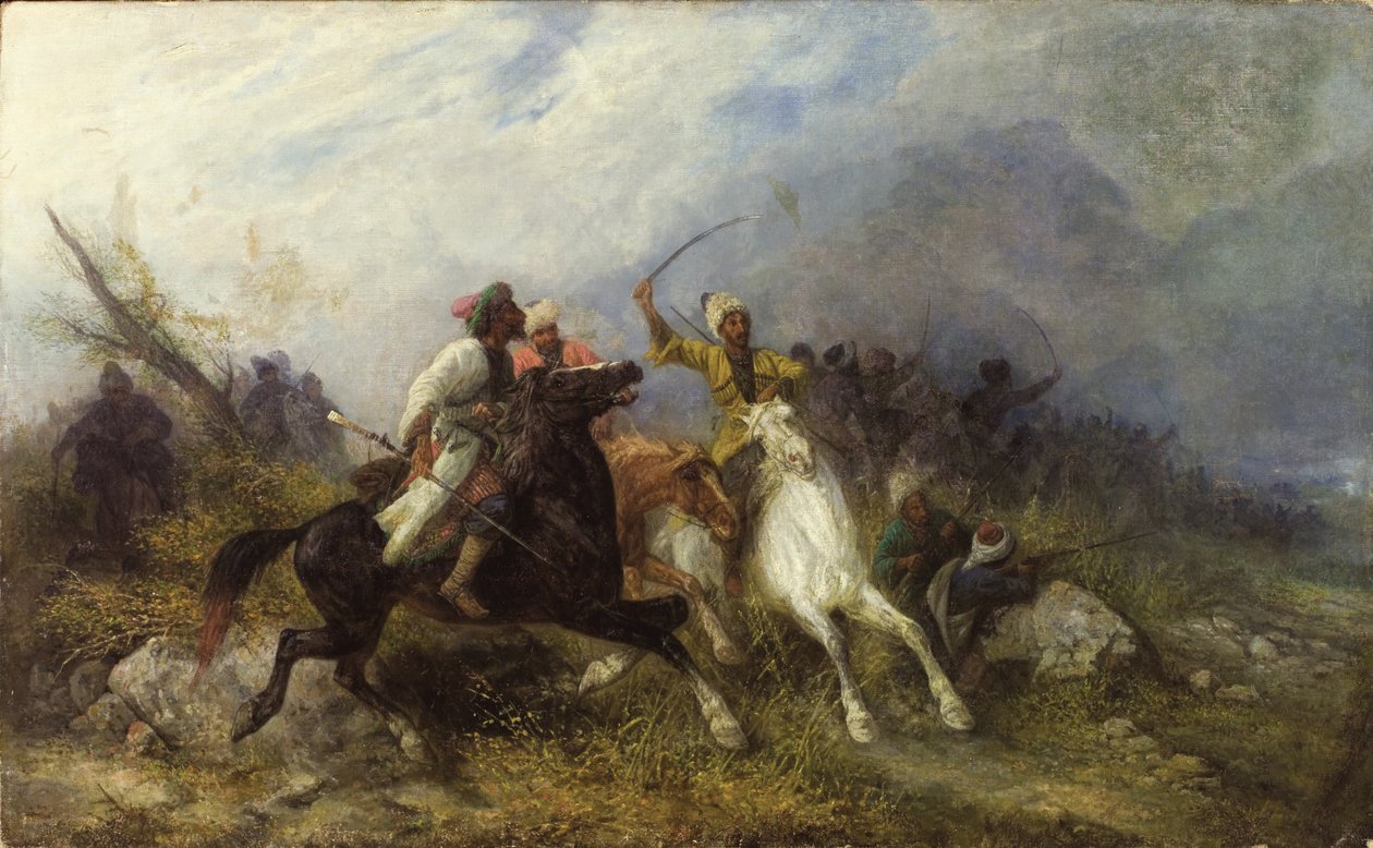 Battaglia caucasica da Jozef Brandt