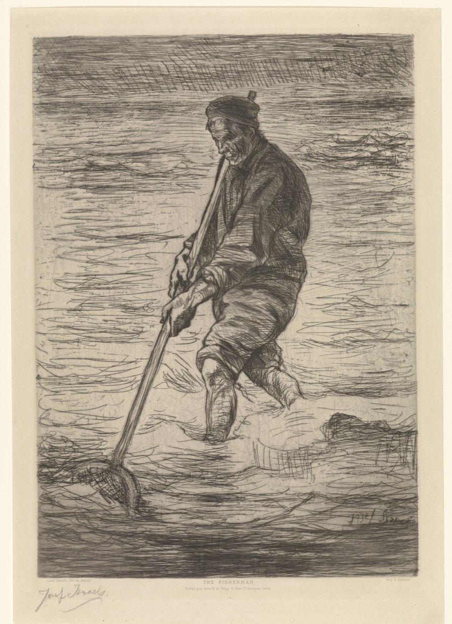 Il pescatore di conchiglie da Jozef Israëls