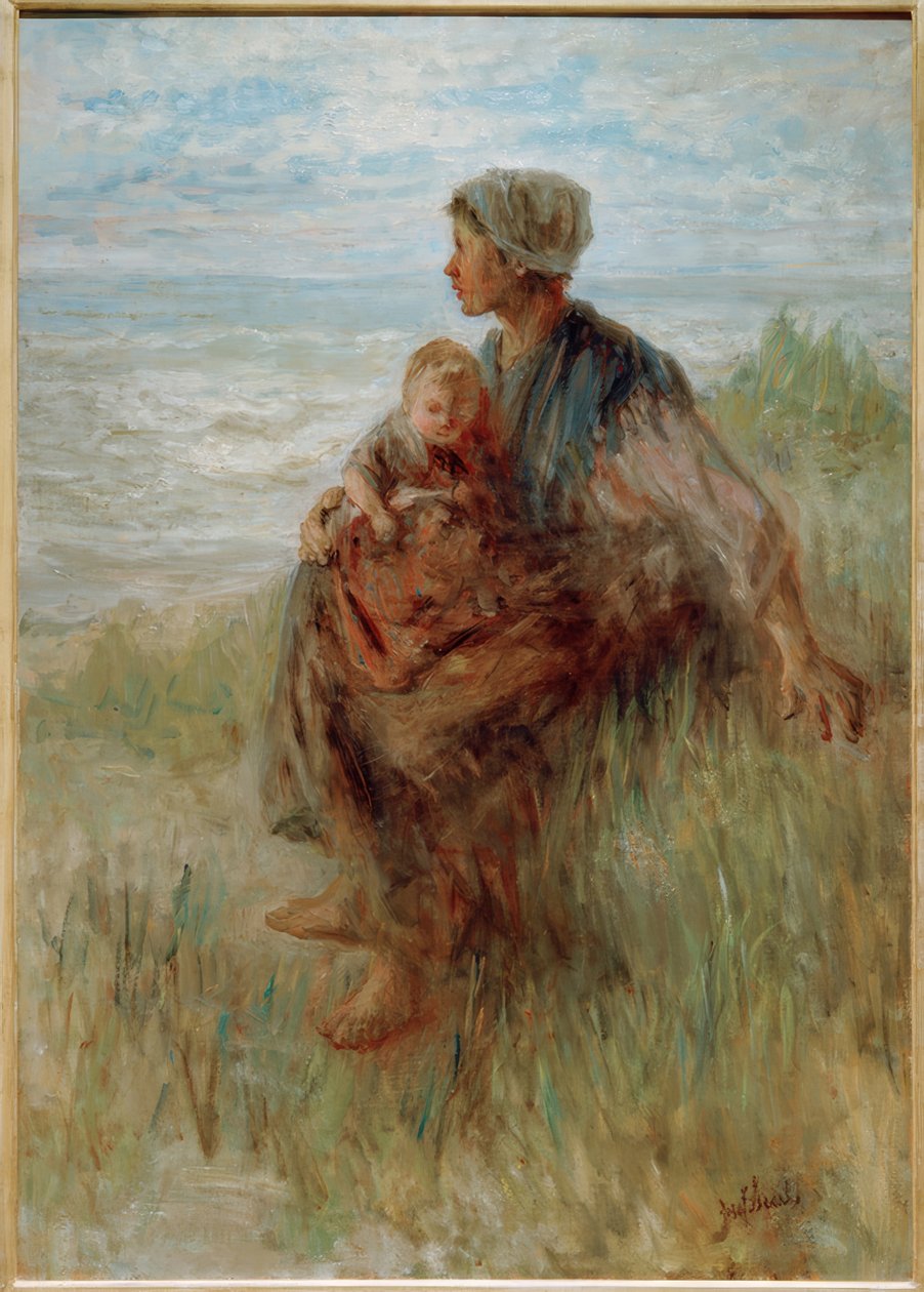 Guardando in lontananza da Jozef Israëls